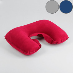 Подушка для шеи дорожная, надувная, 42 × 27 см, цвет микс Queen Fair