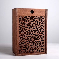 Ящик подарочный деревянный Дарите Счастье