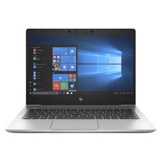Ноутбук HP EliteBook 830 G6, 13.3", Intel Core i5 8265U 1.6ГГц, 16Гб, 512Гб SSD, Intel UHD Graphics , Windows 10 Professional, 6XE17EA, серебристый