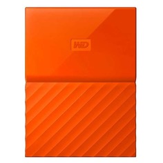 Внешний жесткий диск WD My Passport WDBBEX0010BOR-EEUE, 1ТБ, оранжевый
