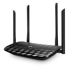 Wi-Fi роутер TP-LINK Archer A6, AC1350, черный