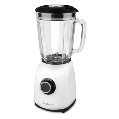 Блендер SCARLETT SC-JB146G03, стационарный, белый/черный