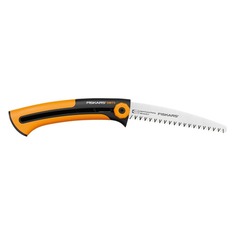 Пила садовая Fiskars Xtract SW73 малый черный/оранжевый (1000613)