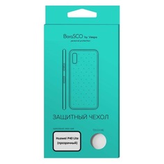 Чехол (клип-кейс) BORASCO для Huawei P40 Lite, прозрачный [38847]