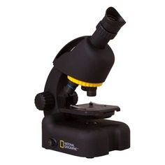 Микроскоп Bresser National Geographic Junior монокуляр 40-640x на 3 объектива черный