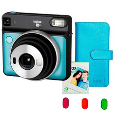 Фотоаппарат моментальной печати Fujifilm INSTAX SQ6 SET AQUA BLUE