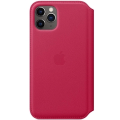 Чехол Apple iPhone 11 Pro Leather Folio Raspberry (MY1K2ZM/A) iPhone 11 Pro Leather Folio Raspberry (MY1K2ZM/A)