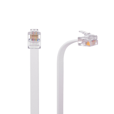 Кабель для телефона InterStep RJ11 6P2C, 10м (IS-DC-PH10M6P2C-000B201)