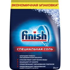 Соль для посудомоечной машины Finish д/DW 3 кг д/DW 3 кг