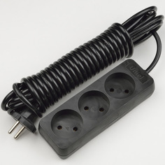 Удлинитель Uniel S-CD3-3 Black S-CD3-3 Black
