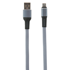 Кабель для смартфона Red Line Flat USB - Micro USB, серый
