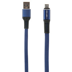 Кабель для смартфона Red Line Flat USB - Micro USB, синий