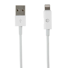 Кабель для iPod, iPhone, iPad Red Line USB - 8-pin с переходн.на наушники 8-pin, белый