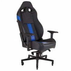 Кресло компьютерное игровое Corsair GamingT2 Road Warrior Black/Blue (CF-9010009-WW)