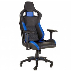 Кресло компьютерное игровое Corsair GamingT1 Race 2018 Black/Blue (CF-9010014-WW)