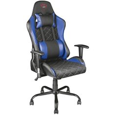 Кресло компьютерное игровое Trust GXT 707B Resto Blue (22526)