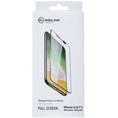 Защитное стекло Red Line для iPhone 8 (4.7''), FullScreen Matte TG White