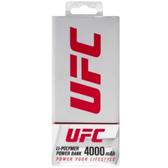 Внешний аккумулятор Red Line J01 UFC 4000mAh Metal, Silver №23 (УТ000019303)