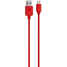 Кабель для iPod, iPhone, iPad Red Line USB - 8-pin красный