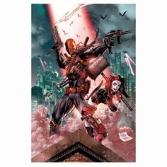 Сувенир Pyramid Постер DC Comics: Deathstroke&Harley Quinn