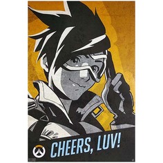 Сувенир ABYstyle Постер Overwatch: Tracer Cheers Luv