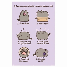 Сувенир Pyramid Постер Pusheen: Reasons to be a Cat