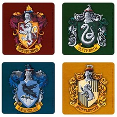 Сувенир ABYstyle Harry Potter: Set 4 Coasters Houses