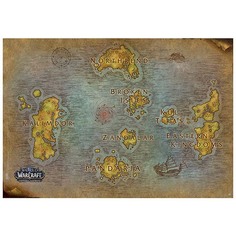 Сувенир ABYstyle Постер World Of Warcraft: Map