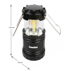 Фонарь бытовой Camelion LED5632 для кемпинга черный