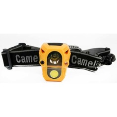 Фонарь бытовой Camelion LED5376 налобный желтый/черный