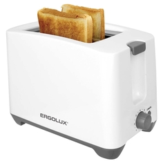 Тостер Ergolux ERGOLUX ELX-ET02-C31 бело-серый( электрический тос