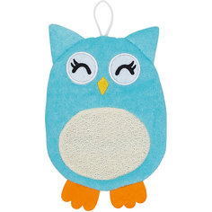 Махровая мочалка-рукавичка Baby Owl, Roxy-kids