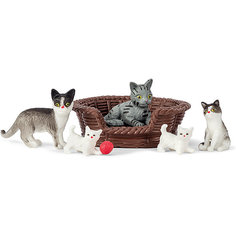 Игровой набор Lundby "Кошачья семья", 1:18