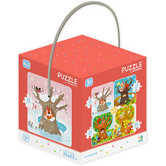 Пазл Dodo "Времена года", 4 пазла