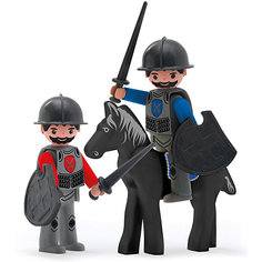 Игровой набор Efko Два рыцаря и конь