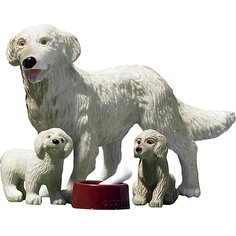 Игровой набор Lundby "Пёс со щенками", 1:18