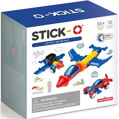 Магнитный конструктор Stick-O City Set, 902003