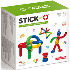 Магнитный конструктор Stick-O Basic 20 Set, 901002