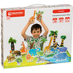 Развивающий игровой набор Rezark "Зоопарк"