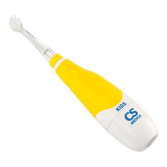Электрическая звуковая зубная щетка CS Medica CS-561 Kids, жёлтая