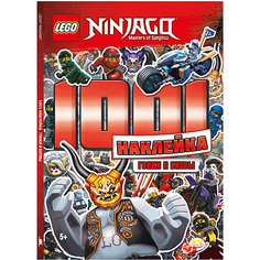 Книга LEGO Ninjago "Гонки и битвы", с наклейками