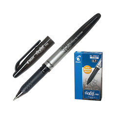 Ручка гелевая Pilot Frixion Rro со стриаемыми чернилами, 0,7 мм, черная