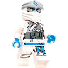 Будильник LEGO Ninjago "Минифигура Зейн", свет/звук