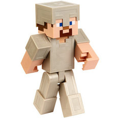 Большая фигурка Minecraft Steve In Iron Armor Mattel