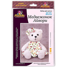 Набор для шитья игрушек Miadolla "MiMi Мир" Медвежонок Айвори