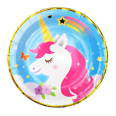 Тарелки Патибум "Единорог" 6 шт., 18 см