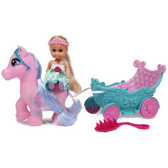 Игровой набор с куклой Sparkle Girlz "Принцесса в карете", 11,5 см