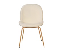 Стул scoop beige (mak-interior) бежевый 50x85x60 см.