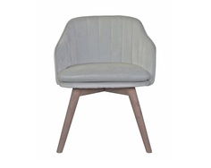 Обеденный стул aqua wood grey (mak-interior) серый 56x72x53 см.