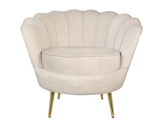 Кресло pearl beige (mak-interior) бежевый 85x75x75 см.